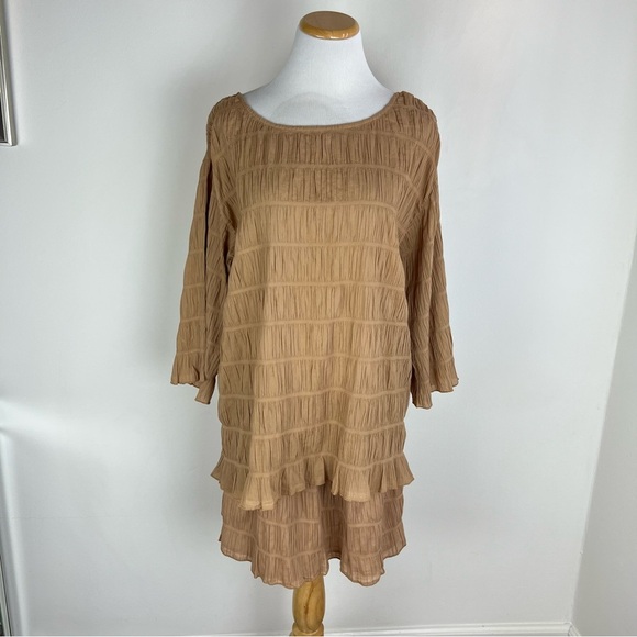 NWT Hope & May 2 Piece Gauzy Cotton Seeta Mini Skirt and Top Set Size M - Picture 4 of 11